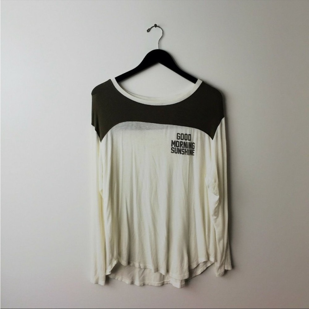 Well Worn Los Angeles T Shirt Good Morning
Sunshine Burnout Long Sleeve White XL